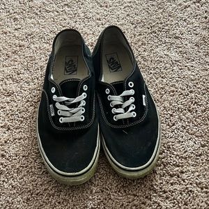 Men’s Black Authentic Vans